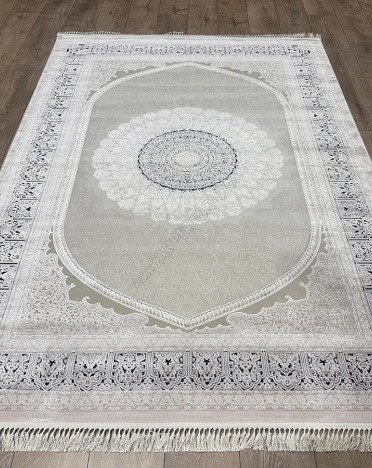 Ковер турецкий 9077A SHIMAL (Акрил - Полиэстер, кремовый)