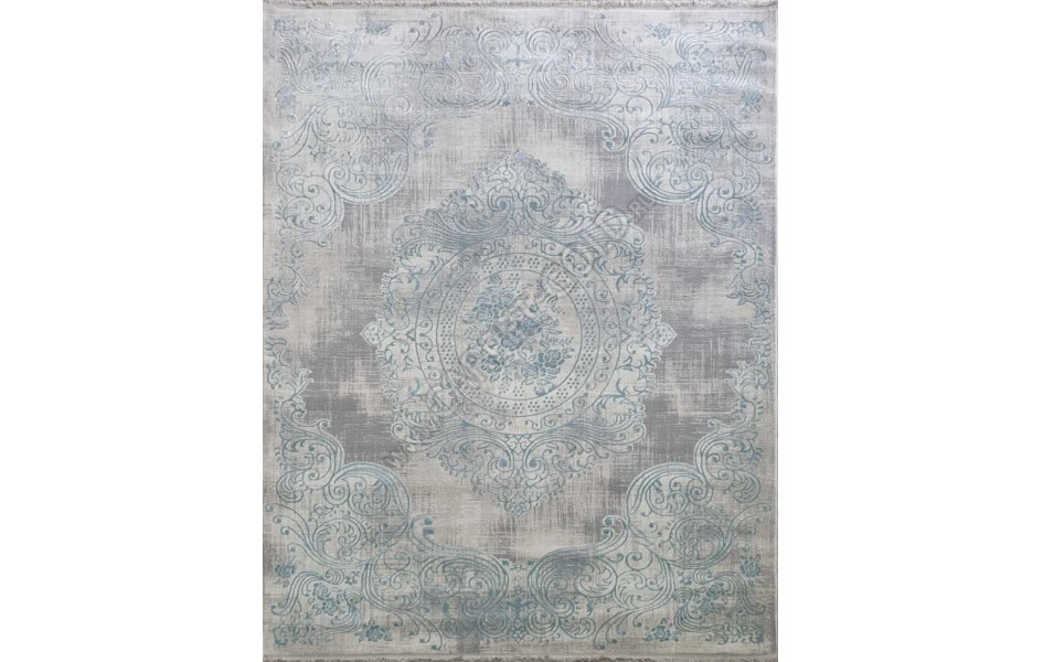 Турецкий ковер Amatis Lux 36560A STAN GREY / BLUE