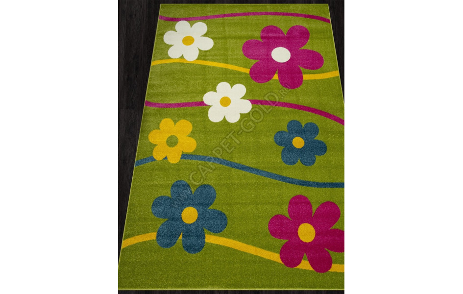 Ковер 1021 - GREEN - Прямоугольник - коллекция ORION